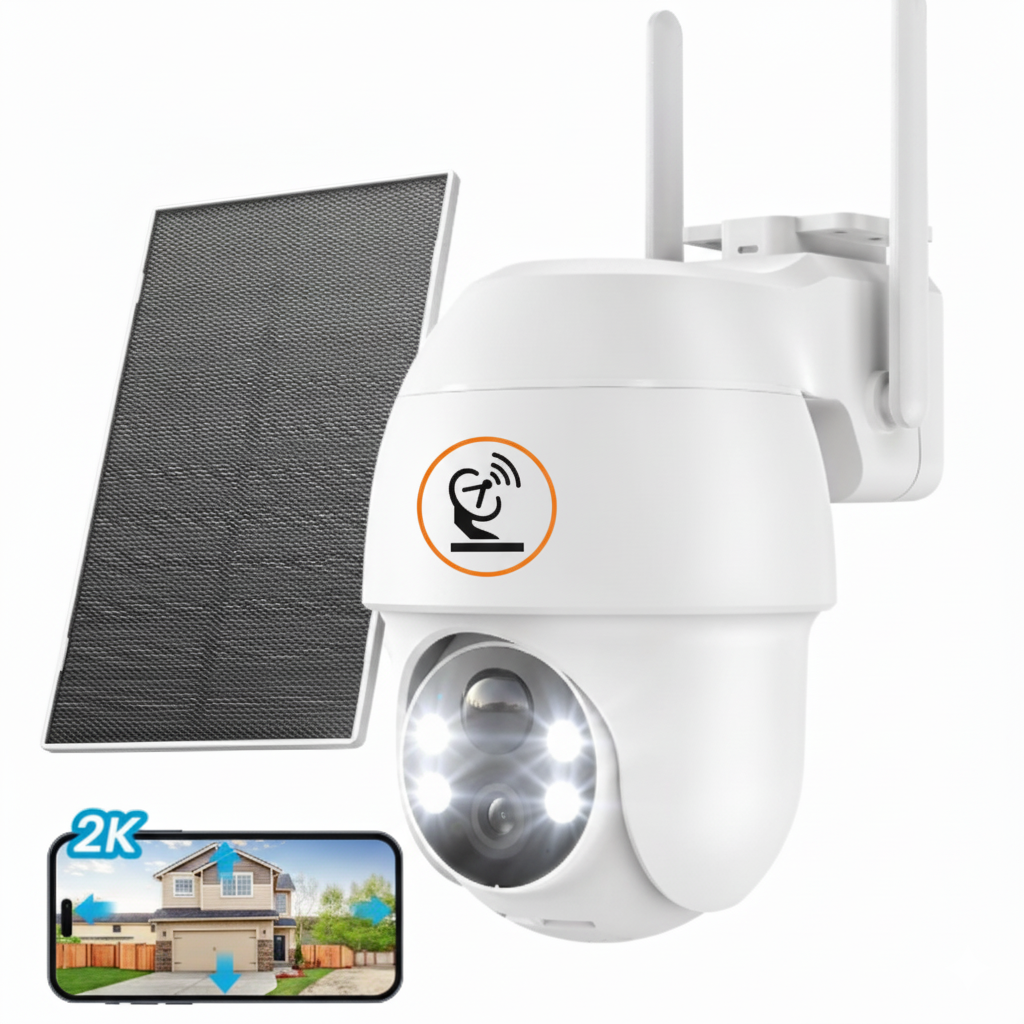 Cámara solar giratoria