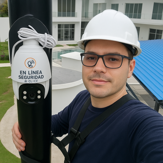 Camara Solar Giratoria 360 - EN LINEA SEGURIDAD AL CLICK