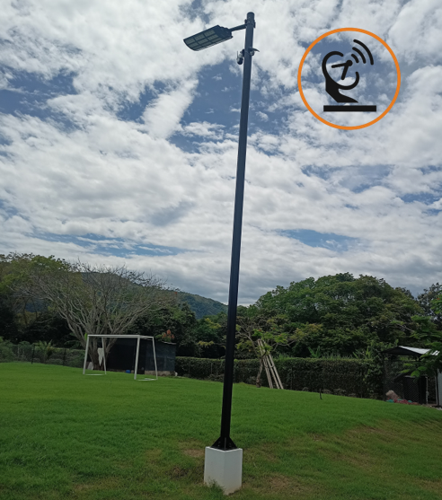 Camara Solar Giratoria 360 -- EN LINEA SEGURIDAD AL CLICK